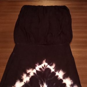 YFB Strapless Tie Dye Maxi Dress